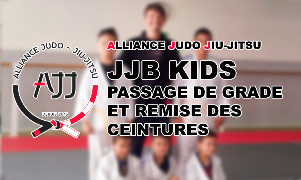 Félicitations à nos jeunes champions du cours de JJB Kids !
