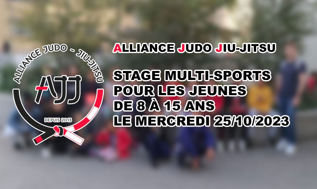 Stage Multi-sports pour les jeunes de 8 à 15 ans le mercredi 25 octobre 2023